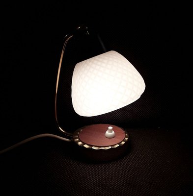 Small Swiveling Table Lamp with Brass Frame, 1960s-HOI-784306