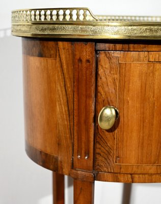 Small Table Drum in Walnut and Mahogany-RVK-1771187