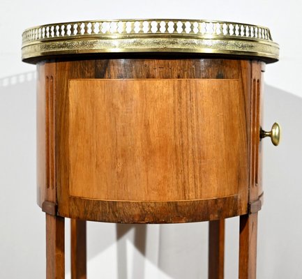 Small Table Drum in Walnut and Mahogany-RVK-1771187