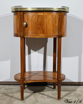 Small Table Drum in Walnut and Mahogany-RVK-1771187