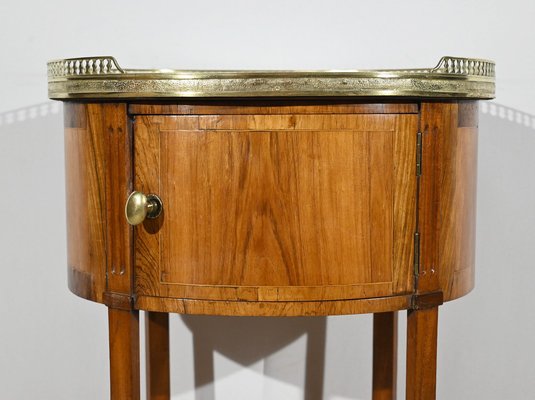 Small Table Drum in Walnut and Mahogany-RVK-1771187