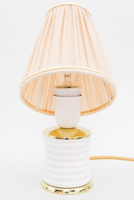 Small Table Lamp by Rupert Nikoll with Fabric Shade, 1950s-SPD-1080471