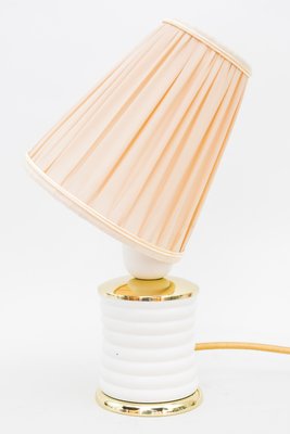 Small Table Lamp by Rupert Nikoll with Fabric Shade, 1950s-SPD-1080471