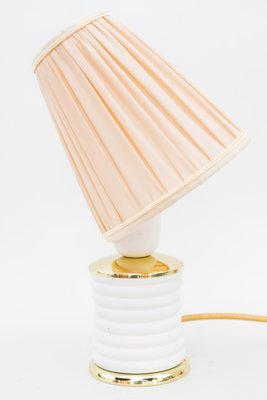 Small Table Lamp by Rupert Nikoll with Fabric Shade, 1950s-SPD-1080471