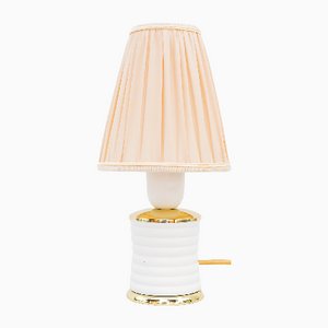 Small Table Lamp by Rupert Nikoll with Fabric Shade, 1950s-SPD-1080471