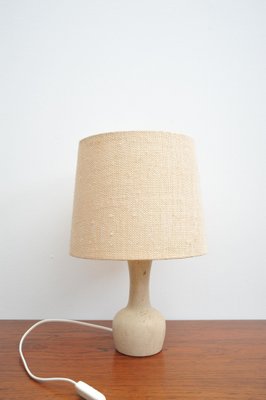 Small Table Lamp with Travertine Foot-ZE-1398973