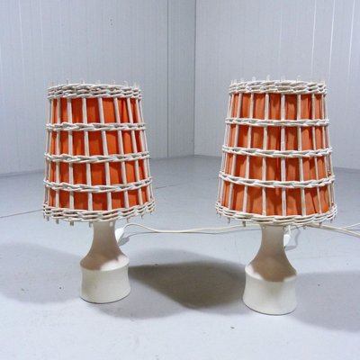 Small Table Lamps, 1960s, Set of 2-TU-724861