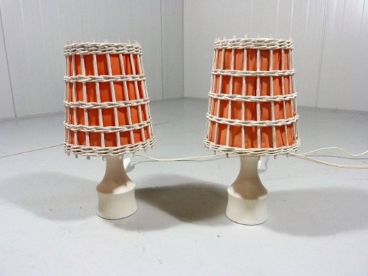 Small Table Lamps, 1960s, Set of 2-TU-724861