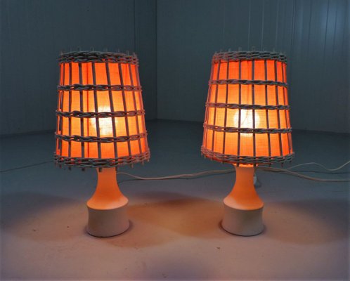 Small Table Lamps, 1960s, Set of 2-TU-724861