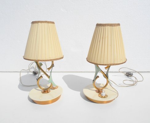 Small Table Lamps by Angelo Lelii for Arredoluce, 1940s, Set of 2-EI-309430