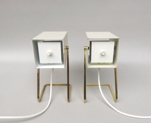 Small Table Lamps from Kaiser-Leuchten, 1960s, Set of 2-EY-1107482