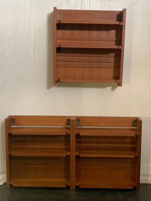 Small Teak Bookcase, 1970s-IJR-735778