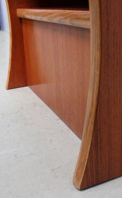 Small Teak Nightstand, 1970s-RVK-863097