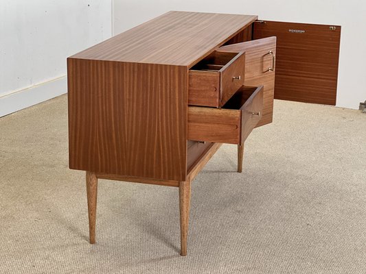 Small Teak Sideboard by Gunther Hoffstead for Uniflex, 1960s-KRJ-2043438