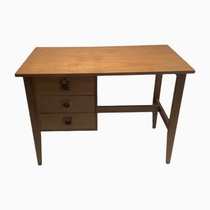 Small Teak Wooden Desk, 1970s-SU-1384382