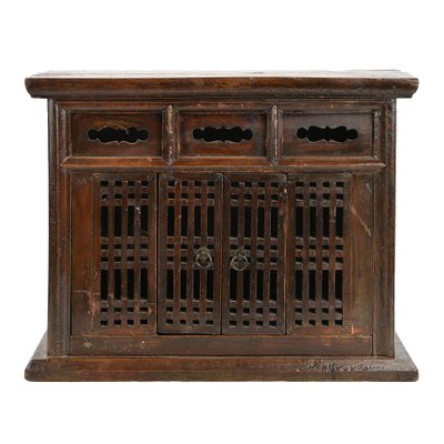 Small Traditional Piece of Furniture in Carved Wood-NQ-1773740