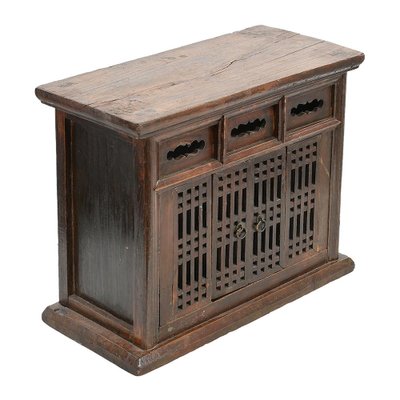 Small Traditional Piece of Furniture in Carved Wood-NQ-1773740