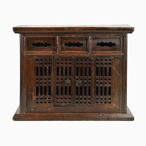 Small Traditional Piece of Furniture in Carved Wood-NQ-1773740