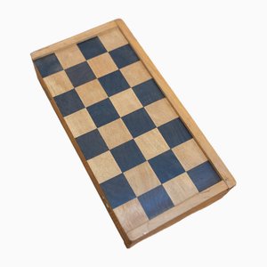 Small Travel Chess Box in Beech, 1970-KNM-1763120