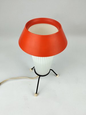 Small Tripod Table Lamp in Plastic, 1950s-SFQ-1761151