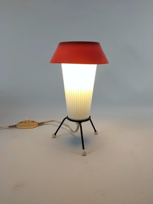 Small Tripod Table Lamp in Plastic, 1950s-SFQ-1761151