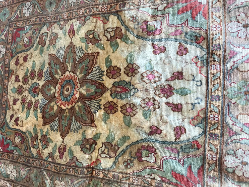 Small Turkish Silk Cesare Rug