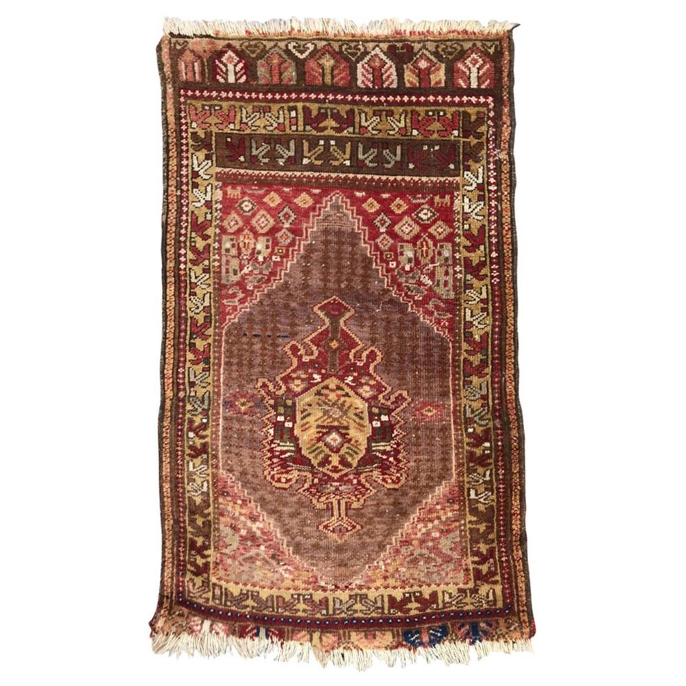 Small Turkish Yastik Rug