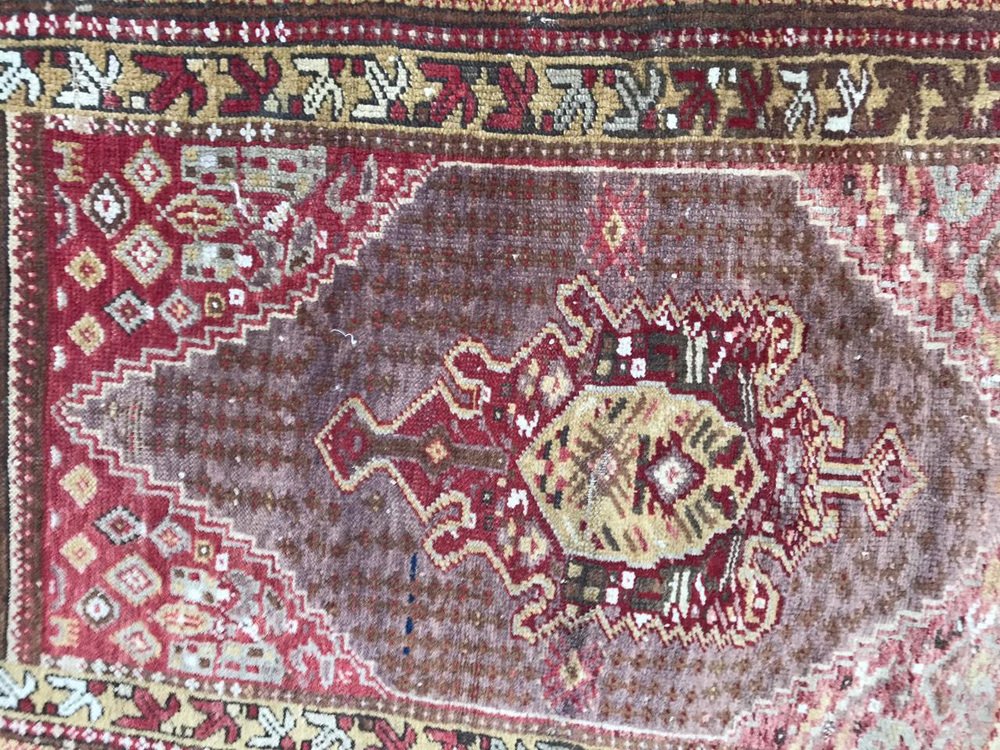 Small Turkish Yastik Rug