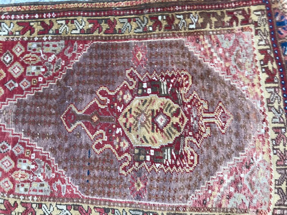 Small Turkish Yastik Rug