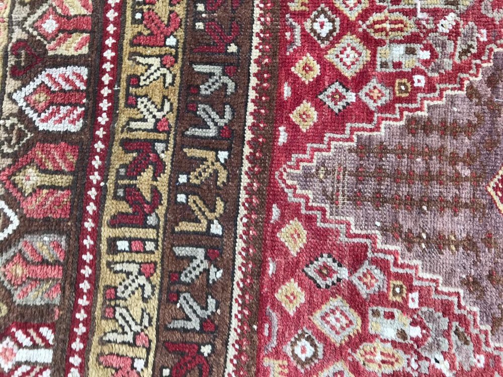 Small Turkish Yastik Rug