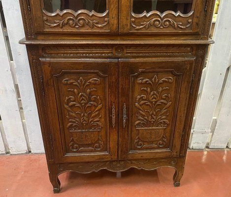 Small Two-Piece Glazed Cabinet-DY-1447385