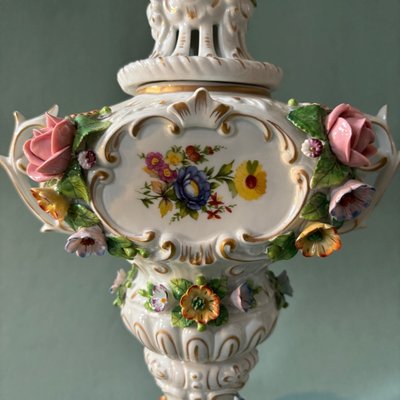 Small Vase with Decorative Flower Details-ALF-2033566