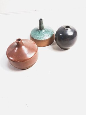 Small Vases by Lasse Östman & Sven Hofverberg, Set of 3-HYQ-1226166