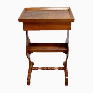 Small Vide-Poche Table in Solid Walnut, Mid-19th Century-RVK-1016309