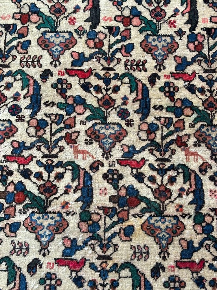 Small Vintage Abadeh Rug, 1960s