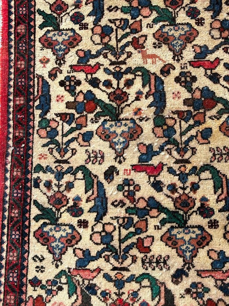 Small Vintage Abadeh Rug, 1960s