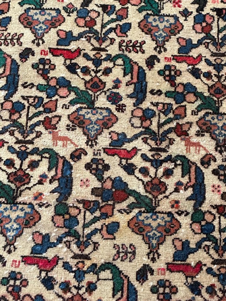 Small Vintage Abadeh Rug, 1960s