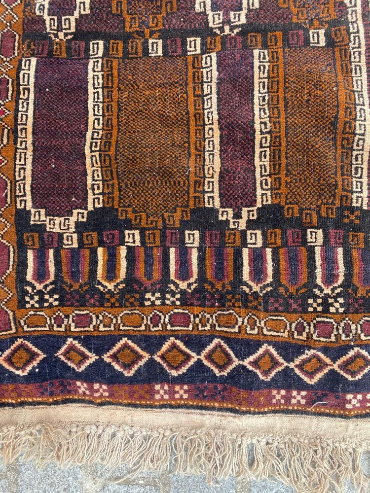 Small Vintage Baluch Afghan Rug