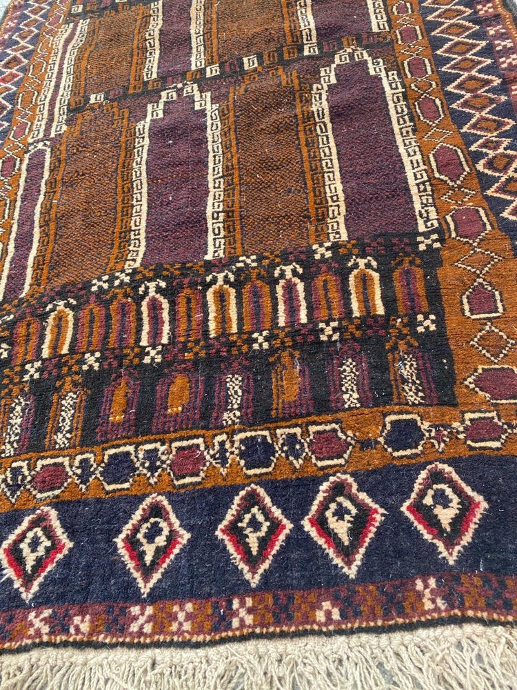 Small Vintage Baluch Afghan Rug