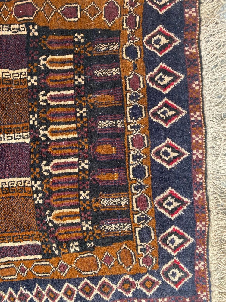 Small Vintage Baluch Afghan Rug