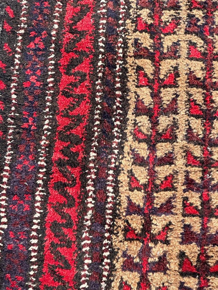 Small Vintage Baluch Rug, 1950s