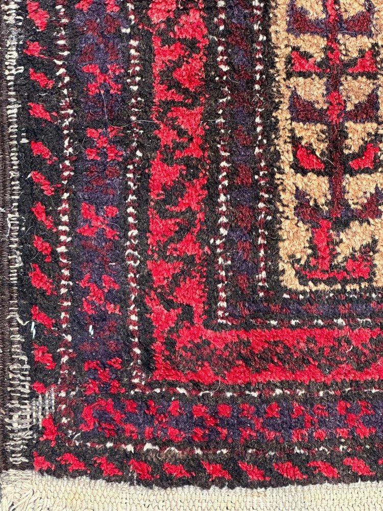 Small Vintage Baluch Rug, 1950s