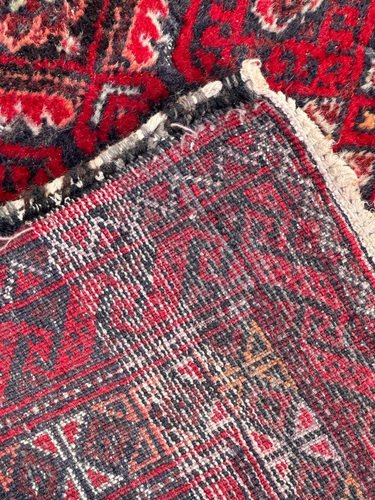 Small Vintage Baluch Rug, 1950s