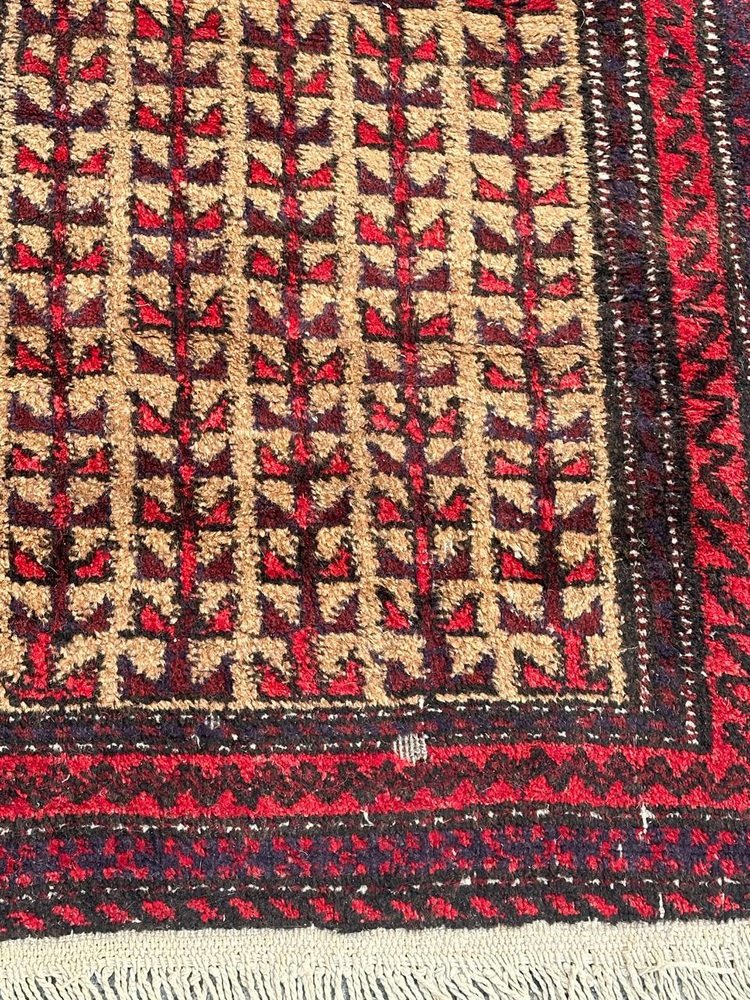 Small Vintage Baluch Rug, 1950s