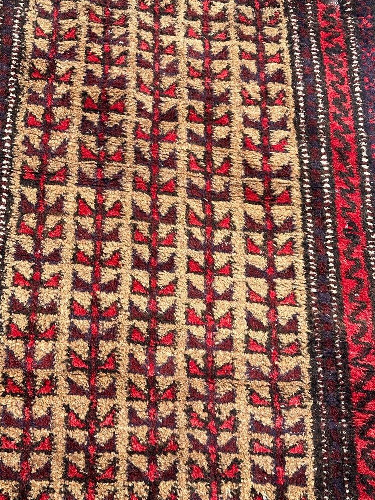 Small Vintage Baluch Rug, 1950s