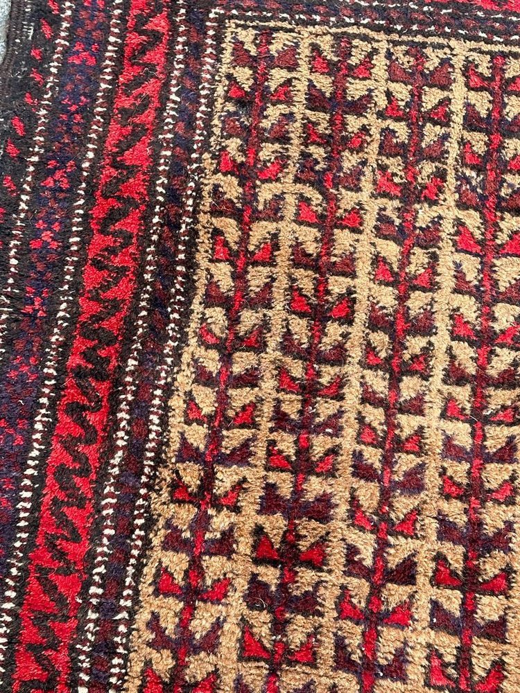 Small Vintage Baluch Rug, 1950s