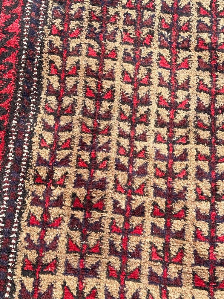 Small Vintage Baluch Rug, 1950s