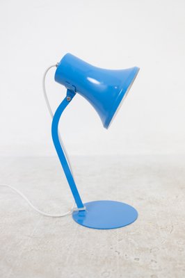 Small Vintage Blue Table Lamp, 1960s-FOH-1822748