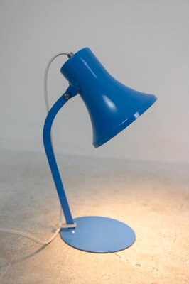 Small Vintage Blue Table Lamp, 1960s-FOH-1822748