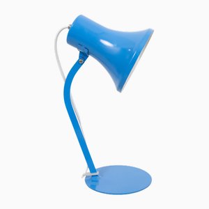 Small Vintage Blue Table Lamp, 1960s-FOH-1822748